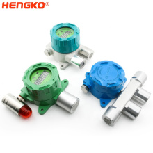 HENGKO IP67 waterproof 4-20mA explosion proof and flameproof oxygen and combustible gas sensor gas detector